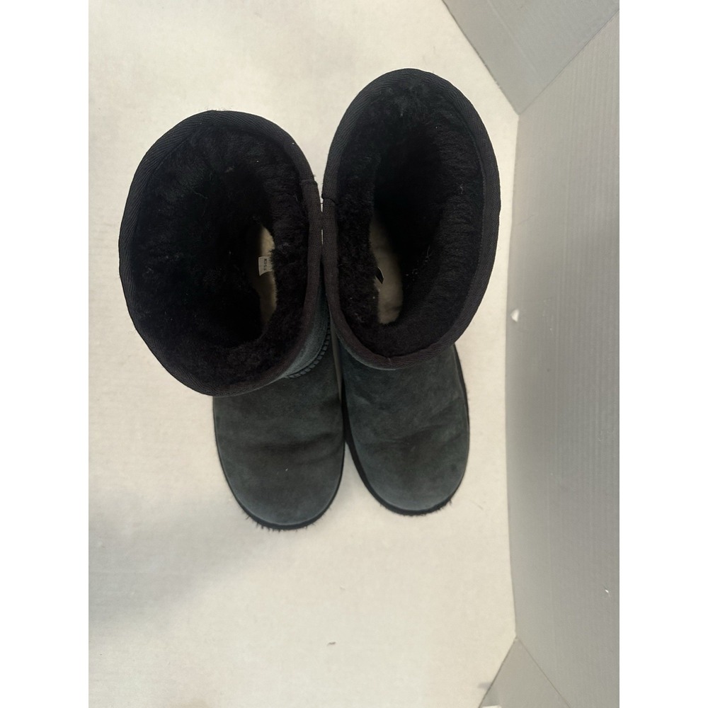 Ugg Classic II Short Black Boots Size 6 - Picture 11 of 16